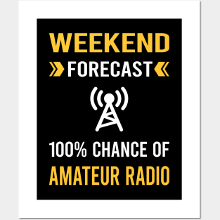 Weekend Forecast Amateur Radio Ham Radio Posters and Art